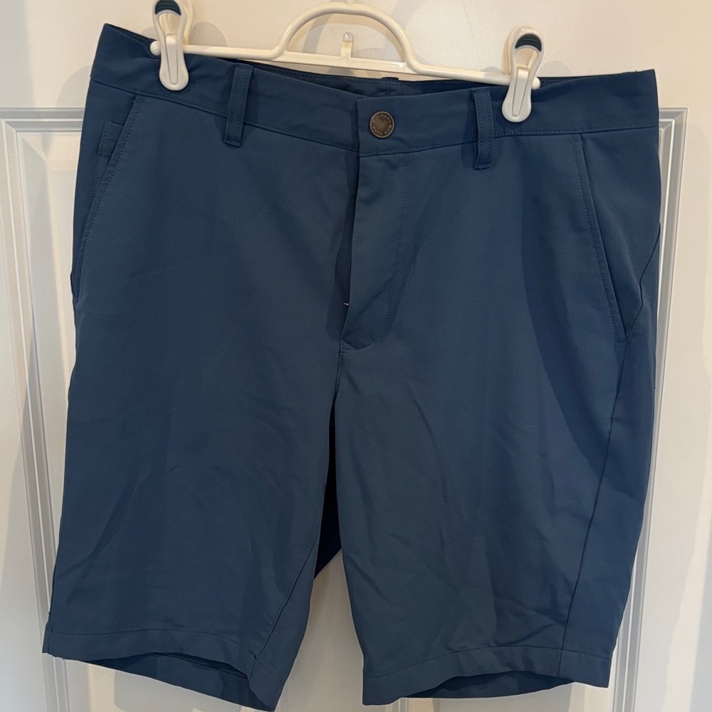 Bonobos heather blue Flat-Front Performance Shorts